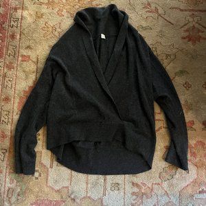 Poetry 100% Cashmere Wrap Sweater